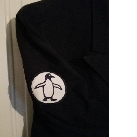 Vintage Sea Scout Double Breasted Wool Heavy Jacket (Port Indian) in Navy Blue - Picture 3 of 10